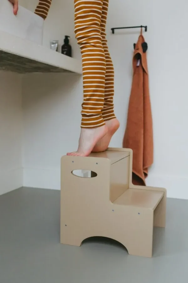 Kinder Nofred Möbel Für Das Kinderzimmer | Tritthocker Und -leitern^Step Up Trittleiter, Beige