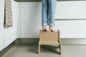 Kinder Nofred Möbel Für Das Kinderzimmer | Tritthocker Und -leitern^Step Up Trittleiter, Beige