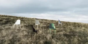 Normann Copenhagen Terrassenmöbel | Sitzgelegenheiten^Allez Stuhl, Grau
