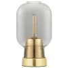 GUBI Tischlampen-Normann Copenhagen Amp Tischleuchte, Rauchgrau - Schwarz