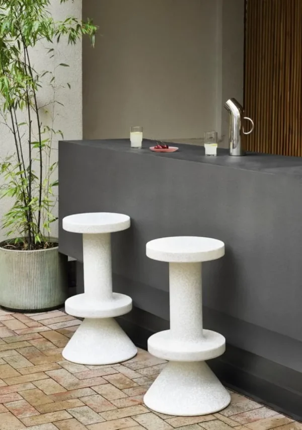 Normann Copenhagen Terrassenmöbel | Sitzgelegenheiten^Barhocker Bit, 75 cm, weiß