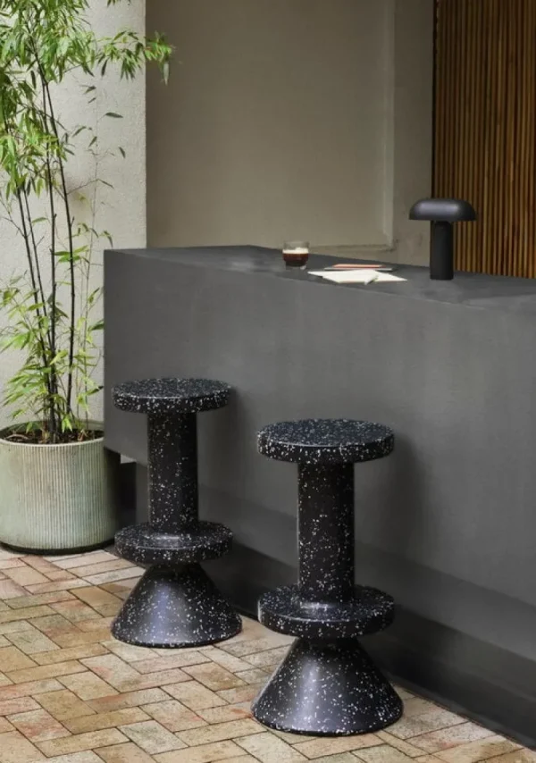 Normann Copenhagen Terrassenmöbel | Sitzgelegenheiten^Barhocker Bit, 75 cm, schwarz