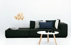 Louis Poulsen Deckenleuchten-Normann Copenhagen Bau Pendelleuchte, klein, natur