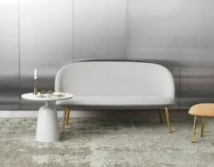 Artek Tische-Normann Copenhagen Beistelltisch Turn 55 cm, warmes Grau