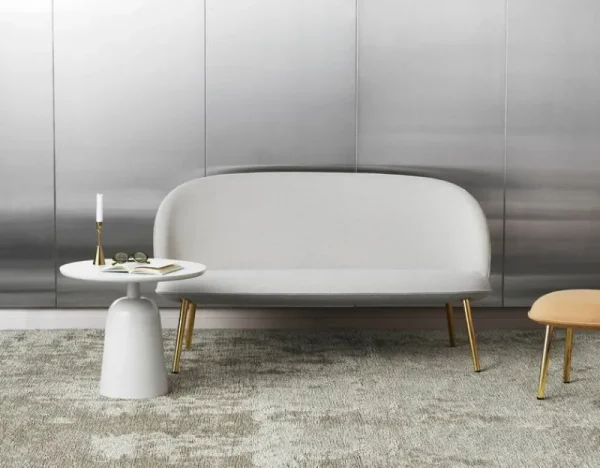 Artek Tische-Normann Copenhagen Beistelltisch Turn 55 cm, warmes Grau