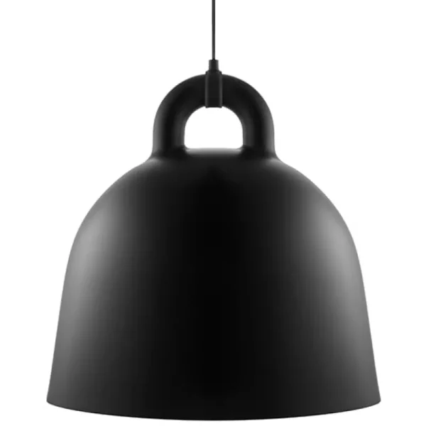Normann Copenhagen Deckenleuchten-Bell Pendelleuchte, L, schwarz