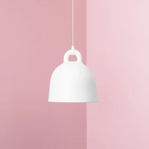 Nuura Deckenleuchten-Normann Copenhagen Bell Pendelleuchte, L, weiß