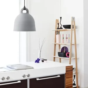 Sammode Deckenleuchten-Normann Copenhagen Bell Pendelleuchte, L, grau