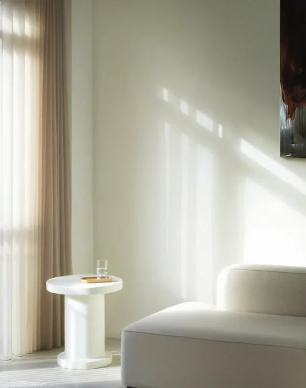 Normann Copenhagen Terrassenmöbel | Tische^Bit Beistelltisch, weiß