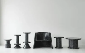 Normann Copenhagen Terrassenmöbel | Tische^Bit Couchtisch, schwarz