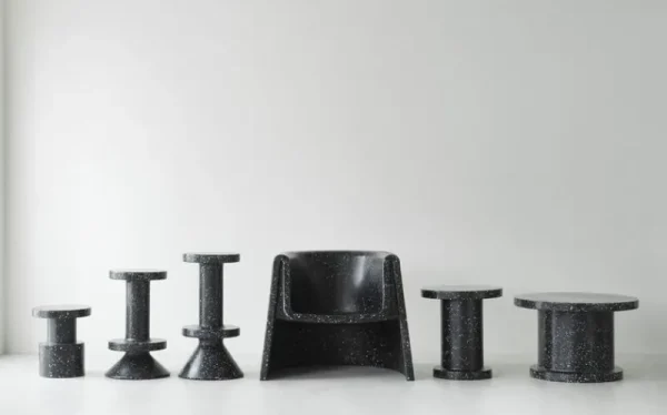 Normann Copenhagen Terrassenmöbel | Tische^Bit Couchtisch, schwarz