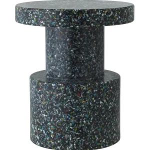 Normann Copenhagen Terrassenmöbel | Tische^Bit Hocker, Schwarz – Mehrfarbig