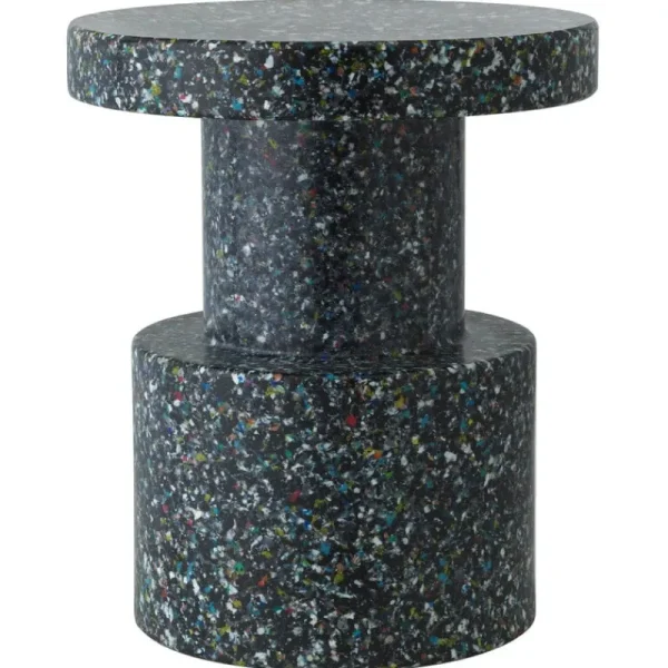 Normann Copenhagen Terrassenmöbel | Tische^Bit Hocker, Schwarz – Mehrfarbig