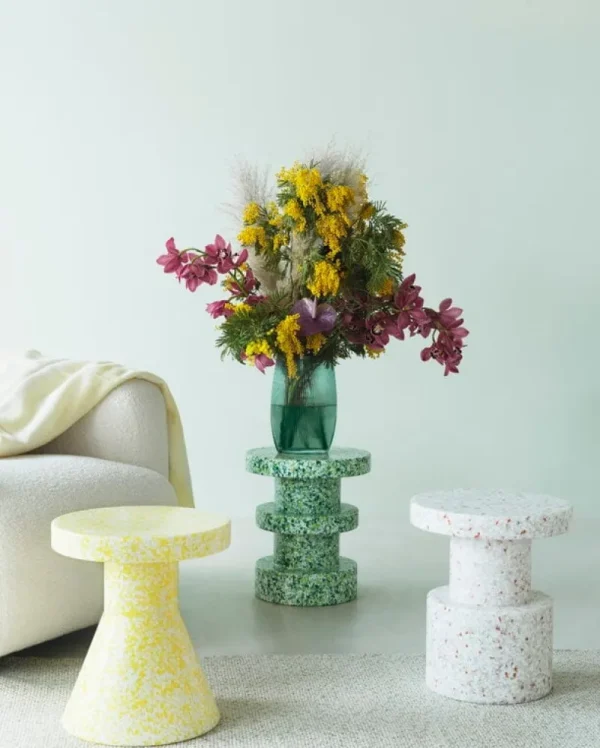 Normann Copenhagen Terrassenmöbel | Tische^Bit Hocker, Weiß