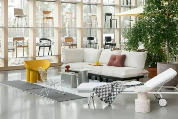 Normann Copenhagen Terrassenmöbel | Tische^Bit Hocker, Weiß
