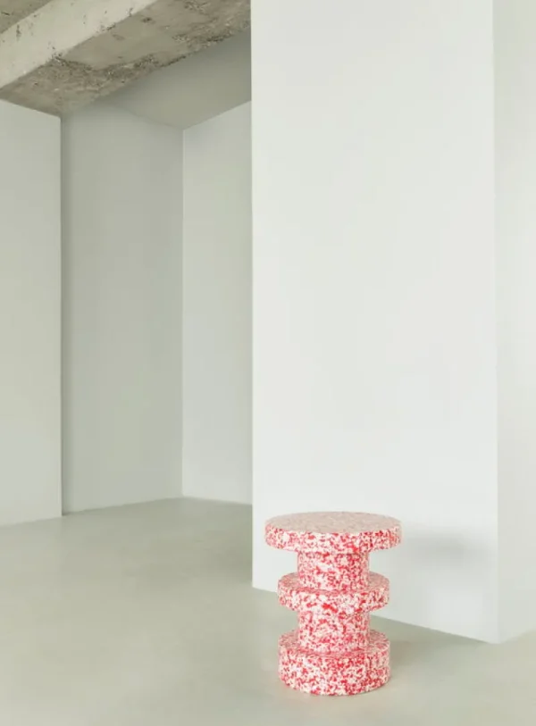 Normann Copenhagen Terrassenmöbel | Tische^Bit Hocker, Stapel, Rot
