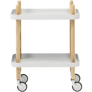 Wendelbo Tische-Normann Copenhagen Block Servierwagen, hellgrau