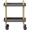 Normann Copenhagen Tische-Block Servierwagen, dunkelgrau