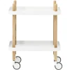 ferm LIVING Tische-Normann Copenhagen Block Servierwagen, weiß