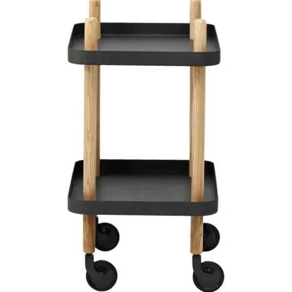 Normann Copenhagen Tische-Block Servierwagen, schwarz