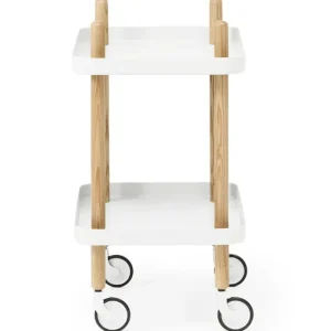 ferm LIVING Tische-Normann Copenhagen Block Servierwagen, weiß