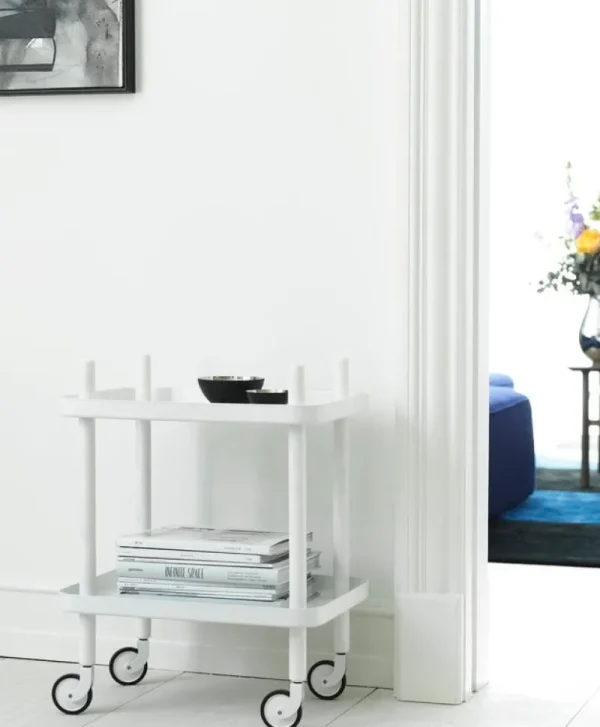 Massproductions Tische-Normann Copenhagen Block Servierwagen, weiß
