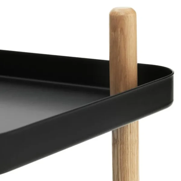 Normann Copenhagen Tische-Block Servierwagen, schwarz