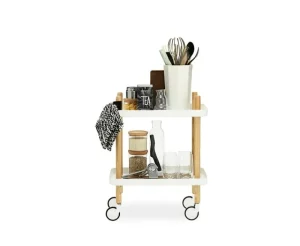 ferm LIVING Tische-Normann Copenhagen Block Servierwagen, weiß