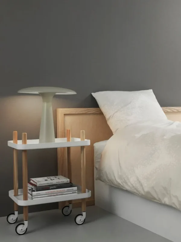 ferm LIVING Tische-Normann Copenhagen Block Servierwagen, weiß