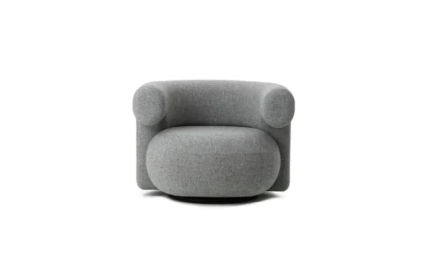 GUBI Sitzgelegenheiten-Normann Copenhagen Burra Loungesessel, drehbar, Hallingdal 0110