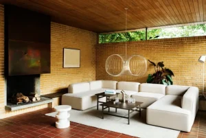 Northern Deckenleuchten-Normann Copenhagen Coil Pendelleuchte, 110 cm, Edelstahl