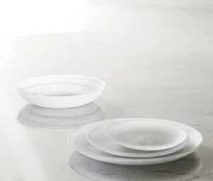 Normann Copenhagen Geschirr^Cosmic Glasteller, 21 cm, Weiß