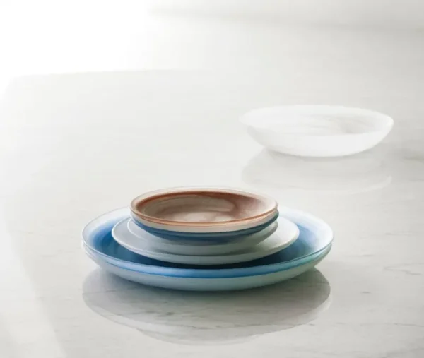 Finnish Design Shop Geschirr^Normann Copenhagen Cosmic Glasteller, 16 cm, Blau
