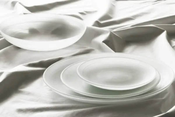 Normann Copenhagen Geschirr^Cosmic Glasteller, 21 cm, Weiß