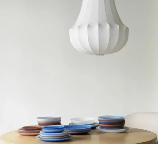 Finnish Design Shop Geschirr^Normann Copenhagen Cosmic Glasteller, 16 cm, Blau