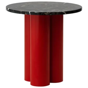 Miniforms Tische-Normann Copenhagen Dit Tisch, Hellrot - Portoro-Gold-Marmor