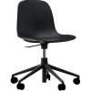 Normann Copenhagen Bürostühle | Sitzgelegenheiten^Drehstuhl Form Swivel 5W Gaslift, schwarz