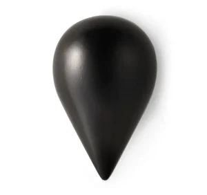 Normann Copenhagen Garderoben Und Kleiderbügel^Dropit Haken, groß, 2 Stück, Schwarz