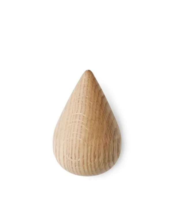 Normann Copenhagen Garderoben Und Kleiderbügel^Dropit Haken, groß, 2 Stück, Natur