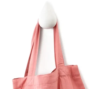 Normann Copenhagen Garderoben Und Kleiderbügel^Dropit Haken, groß, 2 Stück, Weiß