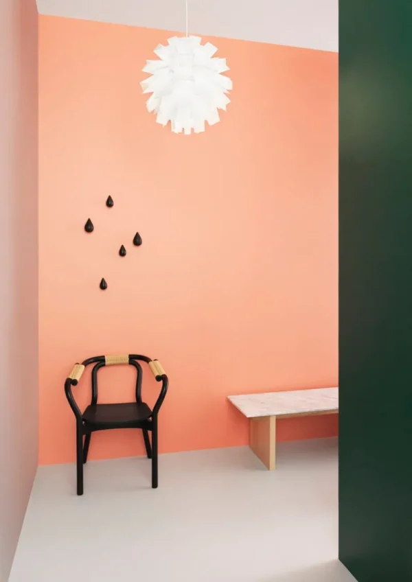 Normann Copenhagen Garderoben Und Kleiderbügel^Dropit Haken, groß, 2 Stück, Schwarz