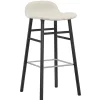 Normann Copenhagen Sitzgelegenheiten-Form Barhocker, 75 cm, Eiche schwarz - Main Line Flax 20
