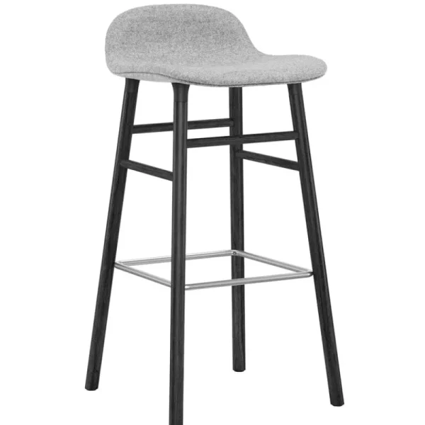 Normann Copenhagen Sitzgelegenheiten-Form Barhocker, 75 cm, Eiche schwarz - Synergy 16