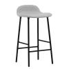 Normann Copenhagen Sitzgelegenheiten-Form Barhocker, 65 cm, schwarzer Stahl - Synergy 16