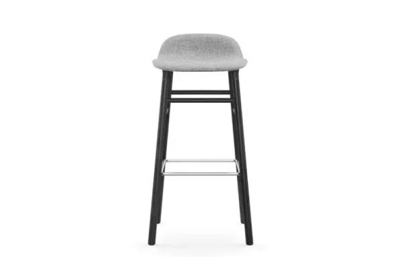 Normann Copenhagen Sitzgelegenheiten-Form Barhocker, 75 cm, Eiche schwarz - Synergy 16