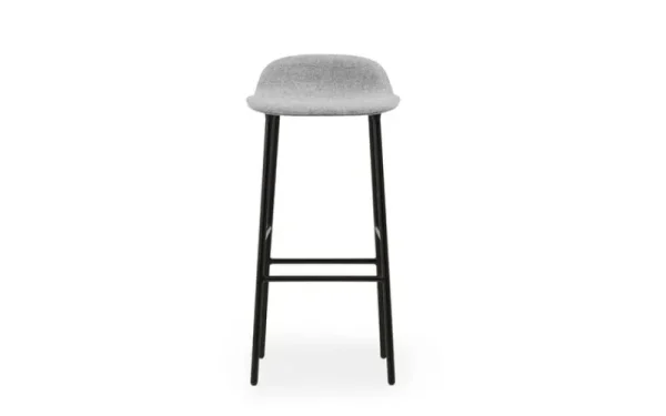Normann Copenhagen Sitzgelegenheiten-Form Barhocker, 75 cm, schwarzer Stahl - Synergy 16