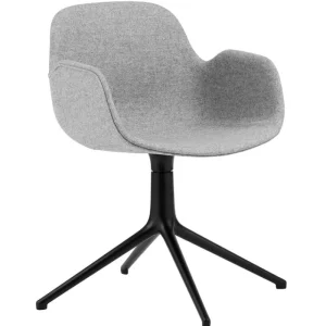 Normann Copenhagen Bürostühle | Sitzgelegenheiten^Form Swivel 4L Armlehnstuhl, Schwarz - Synergy 16