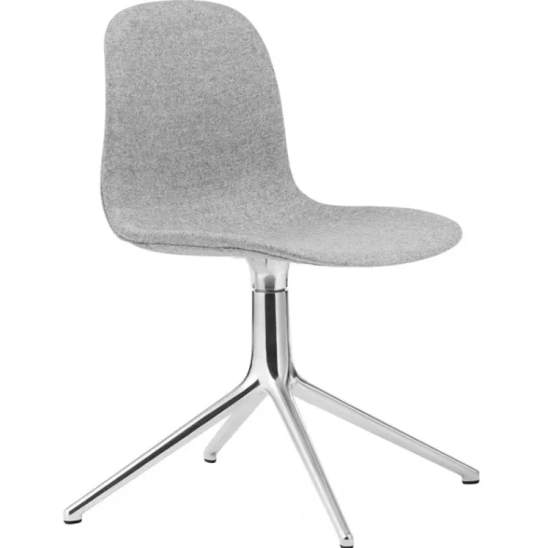 Normann Copenhagen Bürostühle | Sitzgelegenheiten^Form Swivel 4L Stuhl, Aluminium - Synergy 16