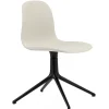 Normann Copenhagen Bürostühle | Sitzgelegenheiten^Form Swivel 4L Stuhl, Schwarz - Main Line Flax 20