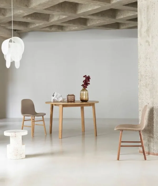 Karakter Sitzgelegenheiten-Normann Copenhagen Form Stuhl, Eiche - Main Line Flax 20